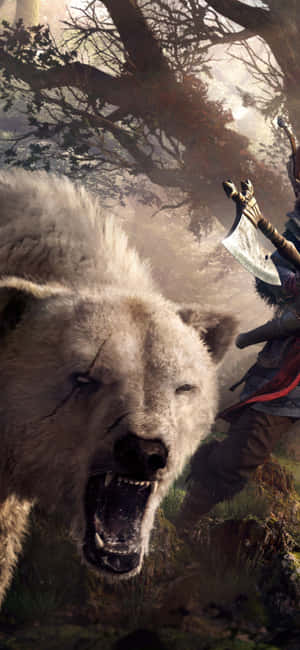 Фон Assassin's Creed Valhalla для iPhone XS — Vivo T5e Обои