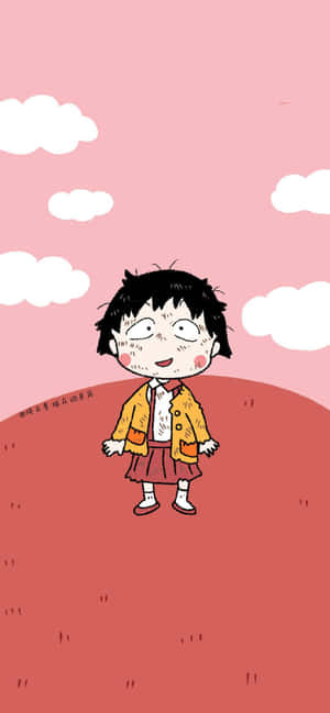 Фон Chibi Maruko Chan — POCO M Обои