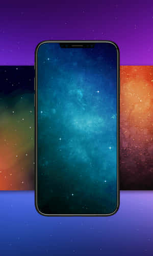 Фон OLED для iPhone XS — Галактика телефон Обои
