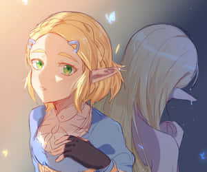Фон Zelda — Зельда Обои