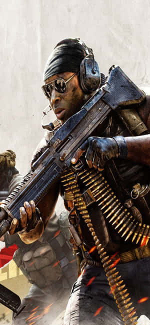 Фон iPhone XS Call Of Duty Black Ops Cold War — Redmi K Обои