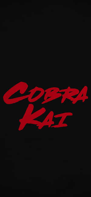 Фон Cobra Kai для iPhone XR — RedMagic Обои