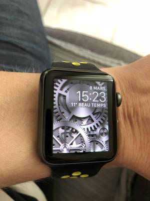 Обои Apple Watch с механической шестерней — Apple Watch Обои
