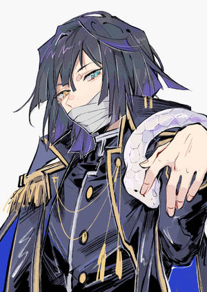 Обои с цифровой живопью Обаная Игуро — IQOO Pad Обои