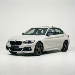 Гладкий BMW 1 серии в минималистичной студийной съемке. — Pixel Watch 5 Обои