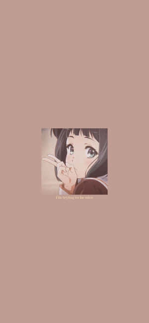 Рейна Косака из аниме Sound Euphonium на экране блокировки — Motorola Edge (2025) Обои