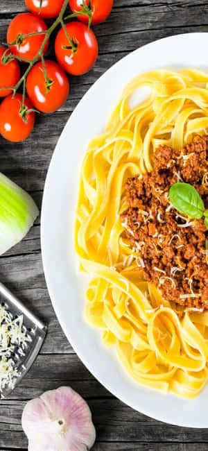 Iphone X Pasta Background — iPhone 15 Pro Обои