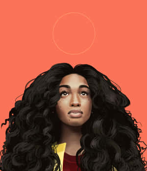 SZA — Оранжевая эстетика Обои