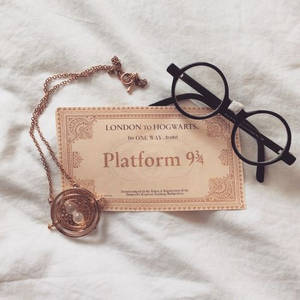 Эстетика билета на Хогвартс-экспресс HP — Эстетика гарри поттер Обои