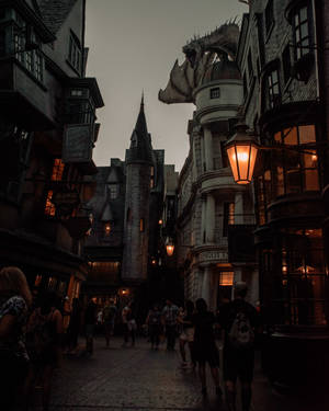 Эстетика переулков HP — Эстетика гарри поттер Обои