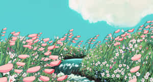 Эстетика Studio Ghibli для рабочего стола