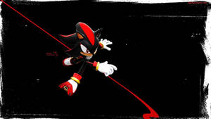 Эффектный арт Shadow the Hedgehog для аватарки — Эстетичный мультфильм Обои