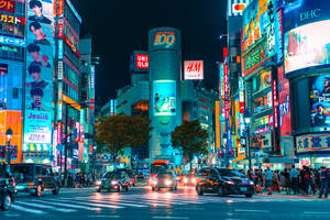 Японские HD обои торгового центра Shibuya109 в Токио — Япония гиф Обои
