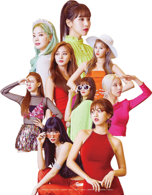 Яркий стиль участниц Twice