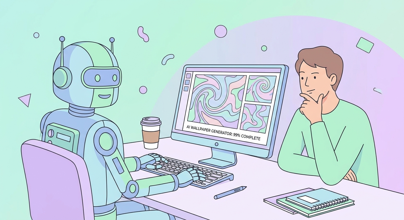 AI-сгенерированные обои: плюсы, минусы, юридический статус