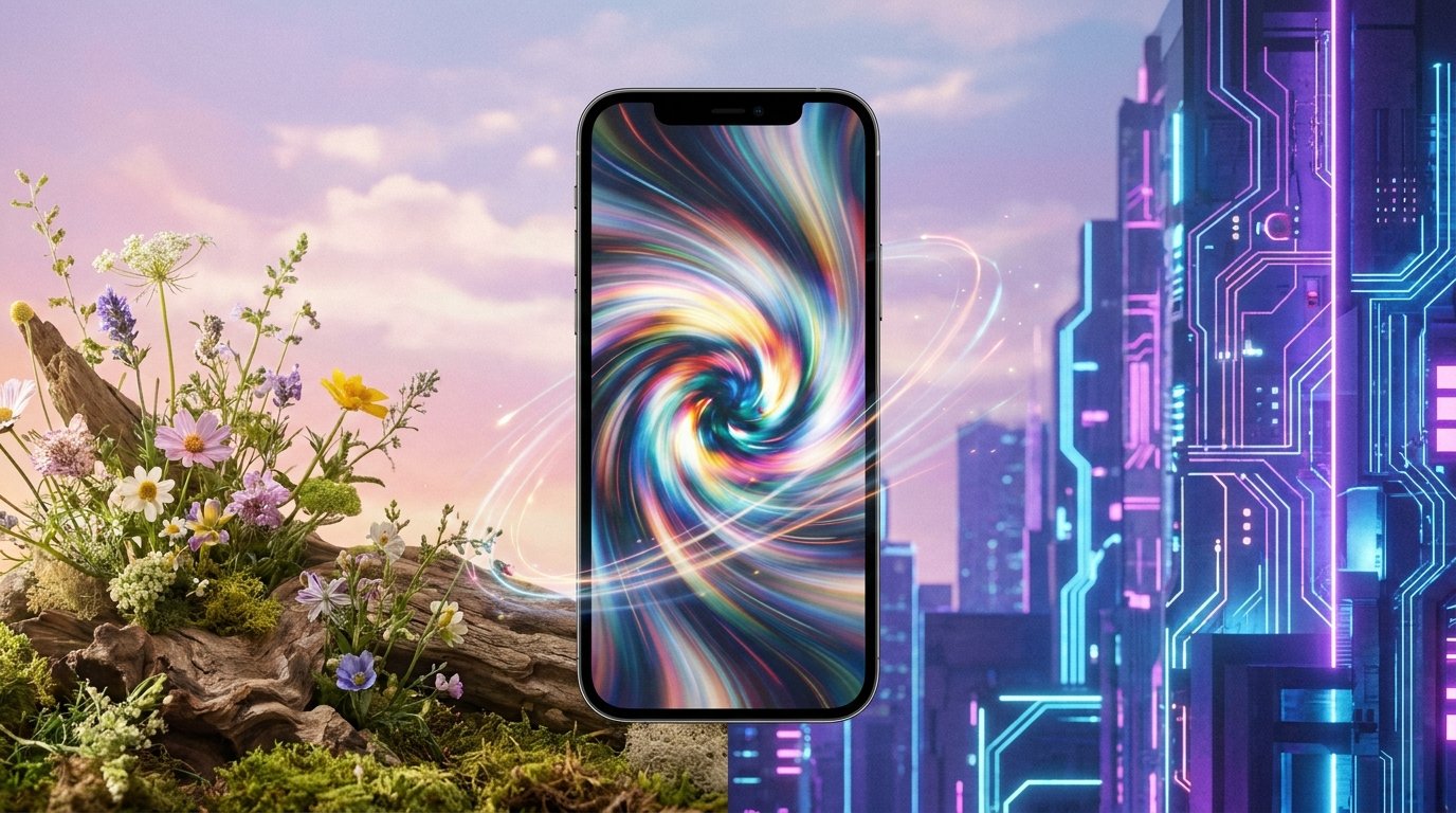 Сетка лучших живых обоев для iPhone в 2026 году, отсортированных по эстетике