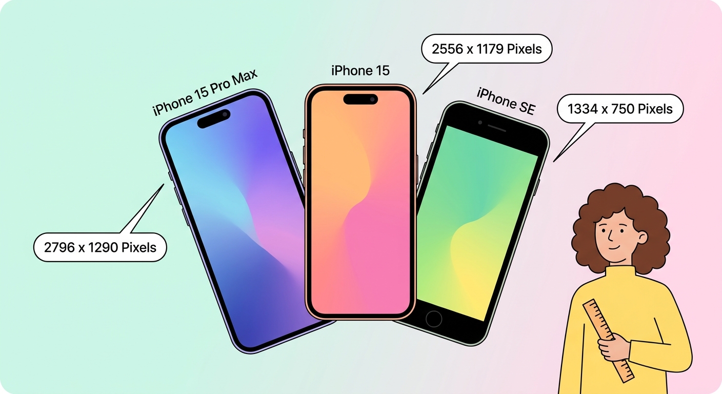 Руководство по размерам обоев для iPhone — все модели