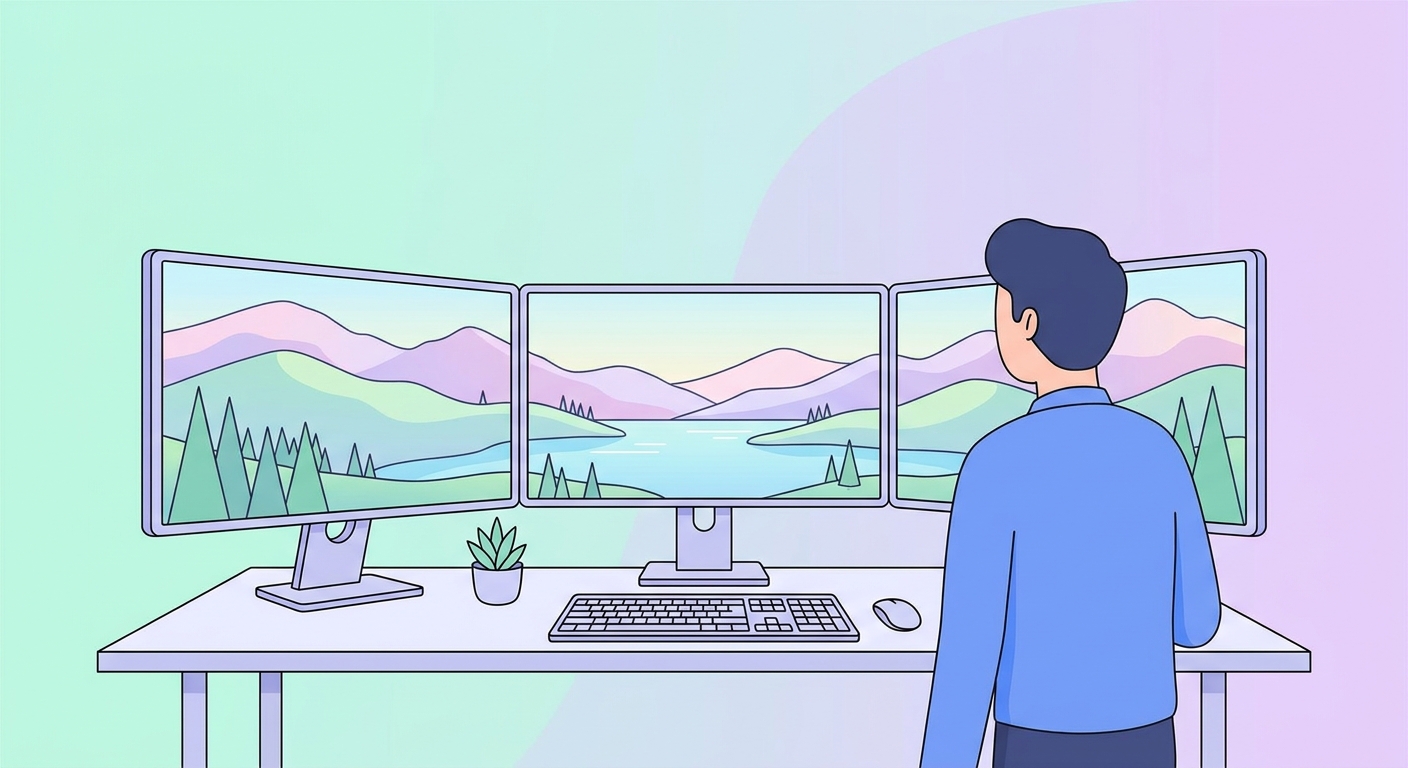 Обои для многомониторных конфигураций